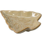 Сервировочное блюдо Елочка - Leporano 12 см, фарфор