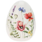 Декоративная фигурка Яйцо - Красные Маки 12*9 см