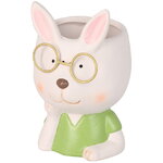 Подставка для пасхального яйца Зайка Лютик 12*8 см