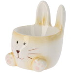 Подставка для пасхального яйца Кролик Питер 7*6 см розовая