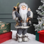Новогодняя фигура Санта Клаус - Добрый Волшебник 37 см