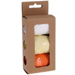 Набор лент для упаковки подарков Orange Holiday 10 м, 3 шт