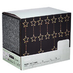 Светодиодная гирлянда бахрома Звездопад Estelar 2*2 м, 415 теплых белых LED ламп, контроллер, таймер, IP44