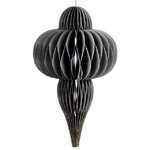 Бумажное украшение Мелиана - Silver Twirl 40 см