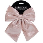 Бант на елку Markington 28 см нежно-розовый