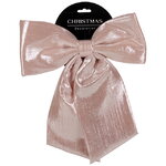 Бант на елку Markington 34 см нежно-розовый