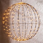 Светодиодный шар Антарес 50 см, 320 экстра теплых белых LED ламп, IP44