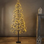 Светящаяся елка Бруклин 150 см, 280 теплых белых LED ламп, IP44