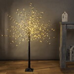 Светодиодное дерево Вейрфилд 150 см, 600 теплых белых LED ламп, IP44