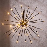 Подвесной светильник Фейерверк 45 см, 72 теплых белых LED ламп с мерцанием, IP44