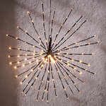 Подвесной светильник Фейерверк 45 см, 160 теплых белых LED ламп с мерцанием, IP44