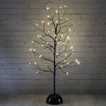 Светящееся дерево Сказочная Липа 60 см, 48 теплых белых мини LED ламп, на батарейках