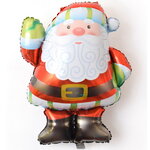 Новогодний шар из фольги Дедушка Мороз 96 см