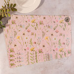 Набор плейсматов Gentle Garden 44*29 см розовые, 4 шт