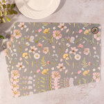 Набор плейсматов Gentle Garden 44*29 см серые, 4 шт