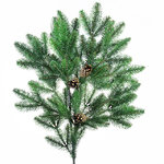 Хвойная ветка Меридиан 60 см, ЛИТАЯ 100%