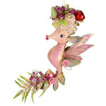 Елочная игрушка Морской Конек Мишель - Sea Banquet 22 см