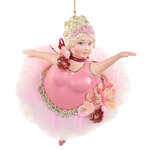 Елочная игрушка Балерина: Memory of Ballet 15 см розовая