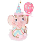 Елочная игрушка Слоник Мими - Circus Birthday 13 см