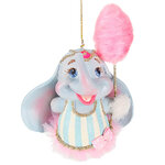 Елочная игрушка Слоник в голубом - Circus Birthday 12 см