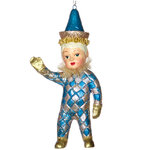 Елочная игрушка Королевский Циркач Жан Лука - Венецианский Маскарад 10 см, подвеска