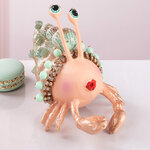 Статуэтка Краб Шарлотта де Монпелье - Коралловые Страсти 15 см зеленая