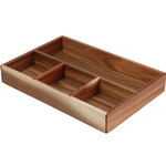 Деревянный органайзер для кухни Acacia 30*20 см 