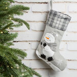 Новогодний носок Снеговик Феликс с сюрпризом 40 см