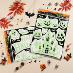 Набор светящихся наклеек на Хэллоуин - Happy Halloween 60*42 см, 2 шт