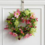 Венок Tours - Цветочный Вальс 30 см, розовый