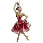 Елочное украшение Балерина Кармен 17 см, подвеска
