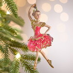 Елочное украшение Балерина Кармен 17 см, подвеска
