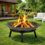 Костровая чаша с ручками Charcoal 60 см