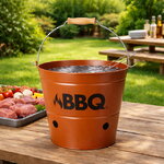 Настольный гриль Grill 26 см оранжевый