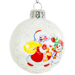 Стеклянный елочный шар Ветерок 6 см