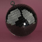 Зеркальный Диско шар Black 18 см