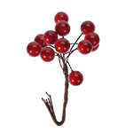 Декоративные ягоды Medium Berries 12 см, 3 шт