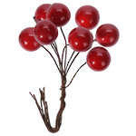 Декоративные ягоды Large Berries 12 см, 3 шт