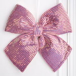 Бант для декора Splendente 30*26 см, розовый