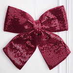 Бант для декора Splendente 36*30 см, красный