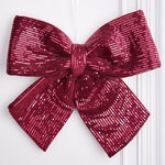 Бант для декора Splendente 40*36 см, красный