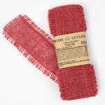 Декоративная лента Japandi style 200*5 см, красная