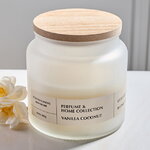 Ароматическая свеча в стакане Shelby: Ваниль и Кокос 10 см