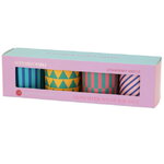 Набор ароматических свечей Strawberry Waffle 5 см, 4 шт