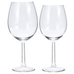 Набор бокалов для белого и красного вина Кристалл, 12 шт