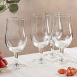 Набор стеклянных бокалов для пива Уотерфорд 370 мл, 4 шт