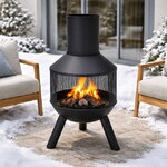 Очаг для костра Камин Блэквуд 76*37 см