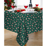 Новогодняя скатерть Рождественские сласти 180*130 см