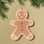 Деревянная елочная игрушка Пряничек - Пряничные Истории 10 см