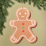 Игрушка для уличной елки Пряничек - Пряничные Истории 25 см, дерево